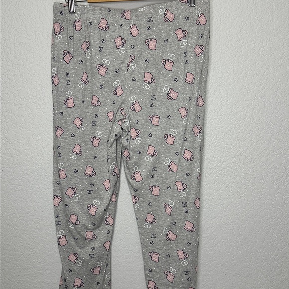 Life Is Good Womens 3 Piece Set Coral Tee with Peace & Love Mug Design Large - Picture 12 of 13